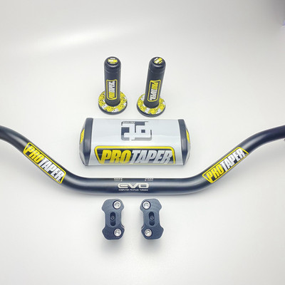 Motorkerékpár 1-1/8"-os 28 mm-es kormányrúd fogantyú Kézzsírrúd-párnák markolat bilincstartó a PRO KTM-hez EXC SX XC CRF CRF230F YZF250 WR KLX RMZ