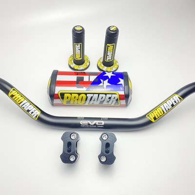 Motorkerékpár 1-1/8"-os 28 mm-es kormányrúd fogantyú Kézzsírrúd-párnák markolat bilincstartó a PRO KTM-hez EXC SX XC CRF CRF230F YZF250 WR KLX RMZ