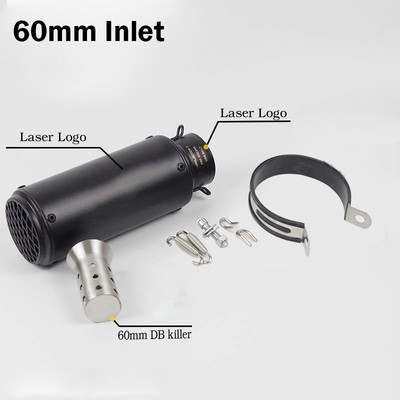 Doprava zdarma 51mm/60mm výfuk pre motocykle s tlmičom DB Killer Escape s uhlíkovými tlmičmi výfuku pre Z900 PCX125