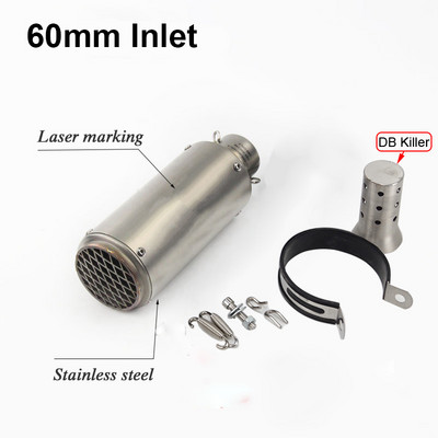 Doprava zdarma 51mm/60mm výfuk pre motocykle s tlmičom DB Killer Escape s uhlíkovými tlmičmi výfuku pre Z900 PCX125