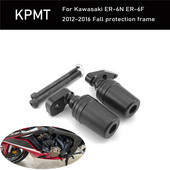 Pre motocykel KAWASAKI ER-6N ER-6F ER6N ER6F CNC ochrana proti pádu, posuvný rám, ochranný kryt kapotáže, ochranný kryt proti nárazu