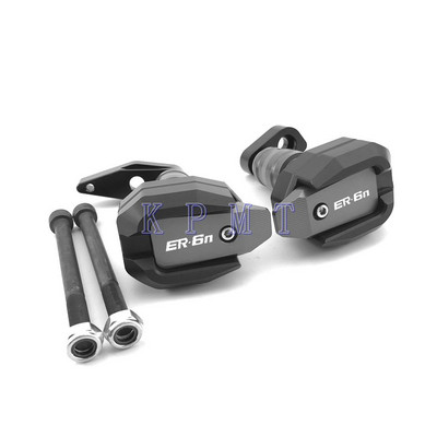 Pre motocykel KAWASAKI ER-6N ER-6F ER6N ER6F CNC ochrana proti pádu, posuvný rám, ochranný kryt kapotáže, ochranný kryt proti nárazu