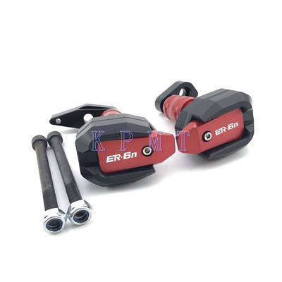 Pre motocykel KAWASAKI ER-6N ER-6F ER6N ER6F CNC ochrana proti pádu, posuvný rám, ochranný kryt kapotáže, ochranný kryt proti nárazu