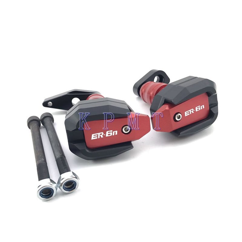 Pre motocykel KAWASAKI ER-6N ER-6F ER6N ER6F CNC ochrana proti pádu, posuvný rám, ochranný kryt kapotáže, ochranný kryt proti nárazu