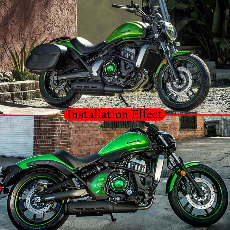 Ochranný kryt motora z pravej strany s CNC motorom pre Kawasaki Vulcan S VN650 VN 650 EN650 2015-2023, 2016 2017 2018 2019 2020
