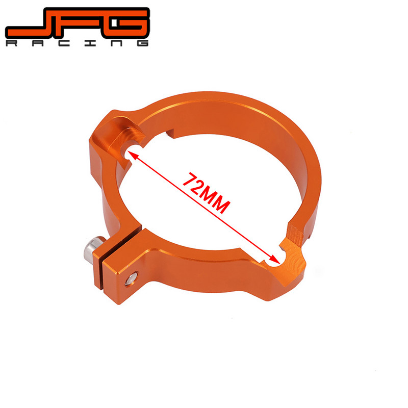 CNC ispušni štitnik motocikla, obujmica i prirubnice cijevi za KTM EXC XC XCW SX XC-W Six Days TPI 250 300 2017-2021