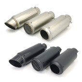 Motorkerékpár felcsúsztatható kipufogócső DB Killer Escape Moto univerzális 51mm 60mm hangtompítóval Honda Yamaha Suzuki Kawasaki Benellihez