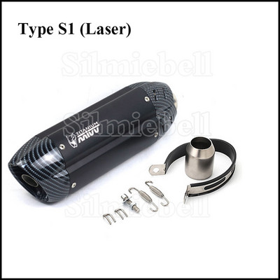 Bal és jobb oldali univerzális motorkerékpár kipufogó kipufogócső Escape moto mivv hangtompító cbr250 cb1000r er6n sv650 Z750 Z1000-hez