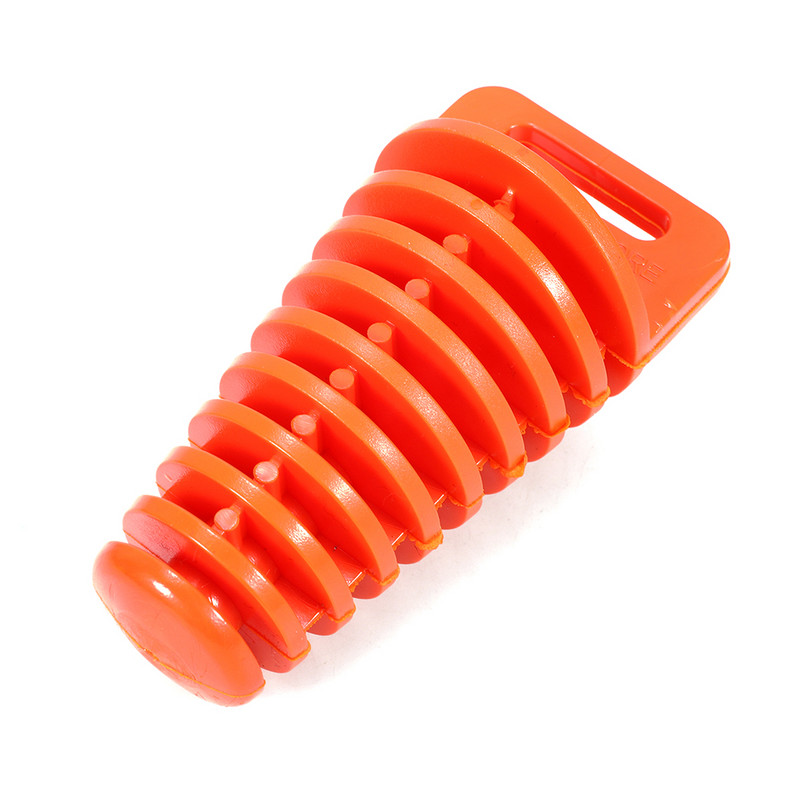 Výfukové potrubie motocykla Motokros PVC 27-48MM Odvzdušňovacia zátka výfuku Tlmič výfuku Ochranná zátka potrubia