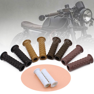 7/8`` Retro Vintage 5Colors Rukoväť Riadidlá pre Honda Suzuki Kawasaki Triumph Royal Enfield Cafe Racer Bobber Clubman Custom