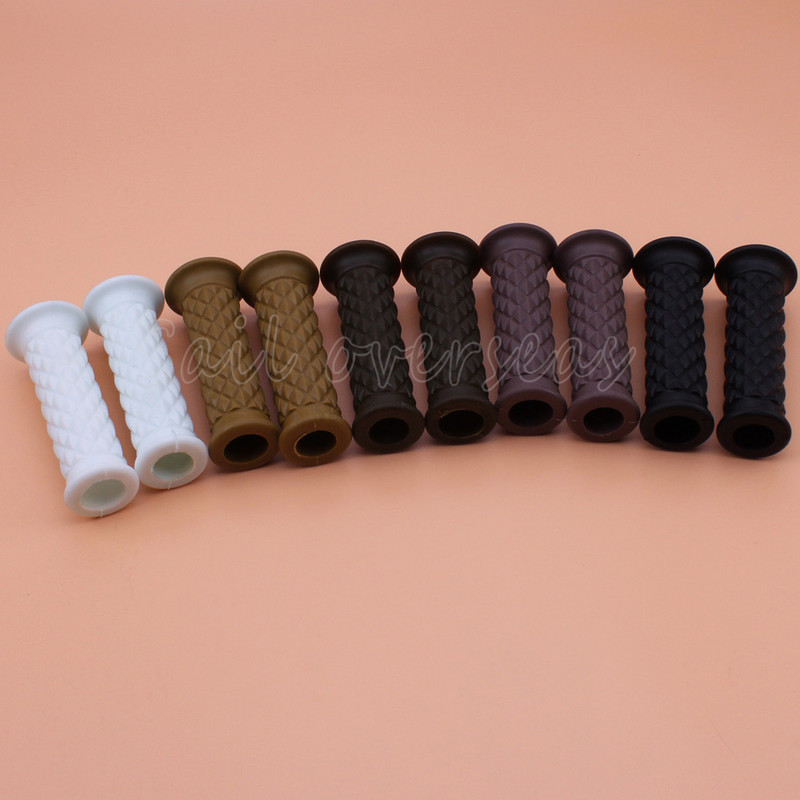 7/8'' Retro Vintage 5Colors Hand Grip Upravljač za Hondu Suzuki Kawasaki Triumph Royal Enfield Cafe Racer Bobber Clubman Custom