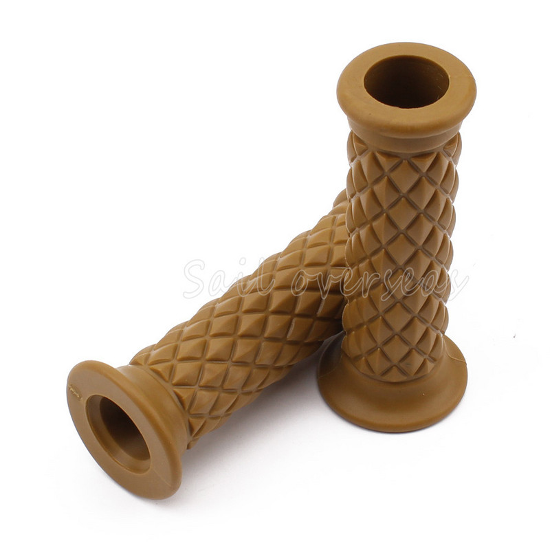 7/8'' Retro Vintage 5Colors Hand Grip Upravljač za Hondu Suzuki Kawasaki Triumph Royal Enfield Cafe Racer Bobber Clubman Custom