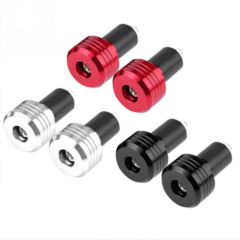 Par univerzalnih aluminijskih rukohvata motocikla s krajevima upravljača od 22 mm, utikač za ravnotežu težine