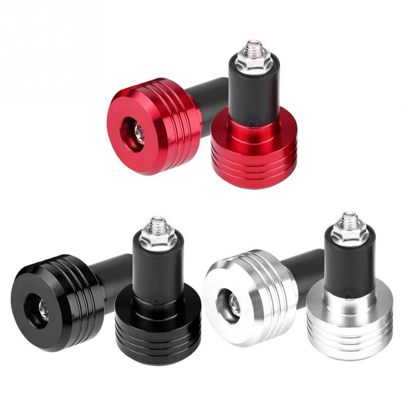 Par univerzalnih aluminijskih rukohvata motocikla s krajevima upravljača od 22 mm, utikač za ravnotežu težine