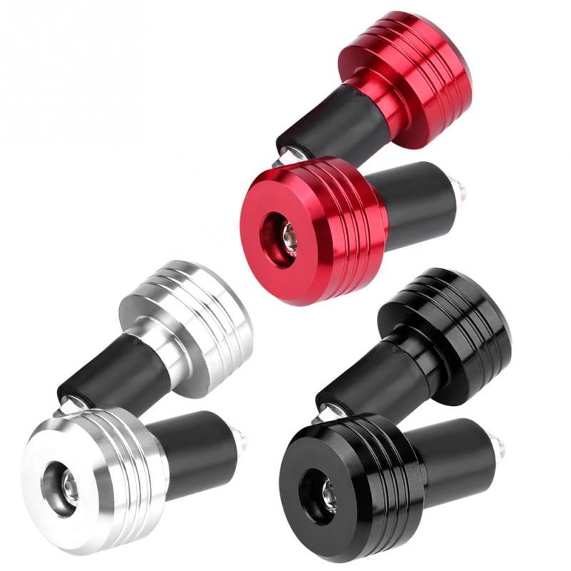 Par univerzalnih aluminijskih rukohvata motocikla s krajevima upravljača od 22 mm, utikač za ravnotežu težine