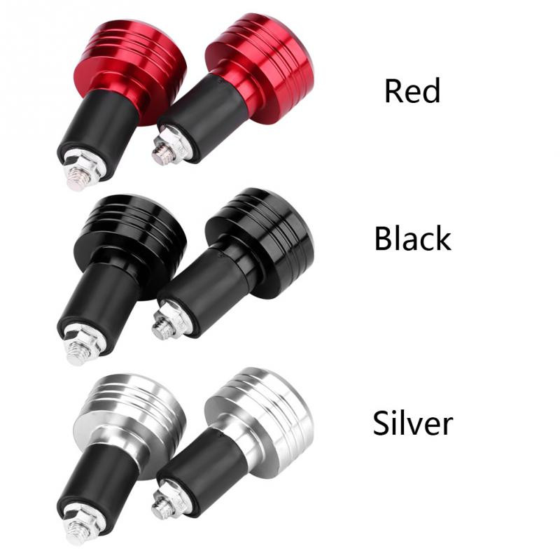 Par univerzalnih aluminijskih rukohvata motocikla s krajevima upravljača od 22 mm, utikač za ravnotežu težine