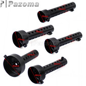 Negru argintiu Toba de eșapament pentru motocicleta Inserție Deflector DB Killer Amortizor reglabil Eliminator de zgomot 35/42/45/48/60mm