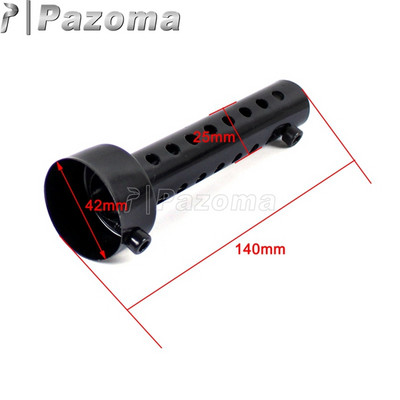 Negru argintiu Toba de eșapament pentru motocicleta Inserție Deflector DB Killer Amortizor reglabil Eliminator de zgomot 35/42/45/48/60mm