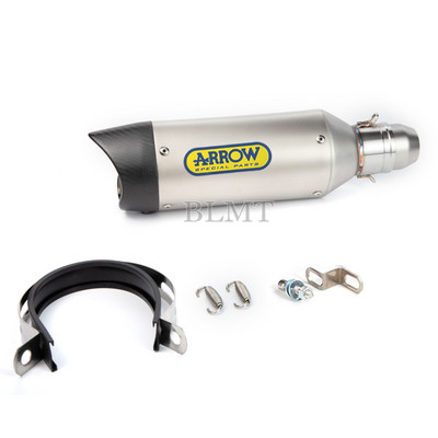 51 mm univerzálny motocyklový tlmič výfuku z uhlíkových vlákien Arrow s upraveným výfukom s DB Killer pre Z900 MT07 R3 R25 MT09 Z400
