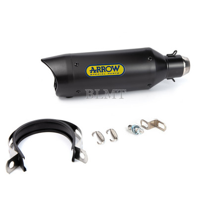 51 mm univerzálny motocyklový tlmič výfuku z uhlíkových vlákien Arrow s upraveným výfukom s DB Killer pre Z900 MT07 R3 R25 MT09 Z400
