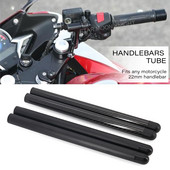 Univerzálne motocyklové príslušenstvo z uhlíkových vlákien, 22 mm riadidlá, 7/8" náhradné klipy na riadidlá, RACING MOTO 2 ks