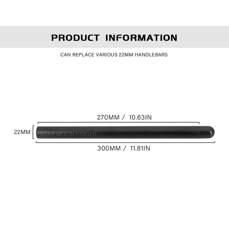 Univerzálne motocyklové príslušenstvo z uhlíkových vlákien, 22 mm riadidlá, 7/8" náhradné klipy na riadidlá, RACING MOTO 2 ks
