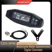 Nový mini univerzálny motocykel s rýchlomerom, digitálnym počítadlom kilometrov, elektrickým karburátorom, vodotesným prístrojom pre ruský KR200