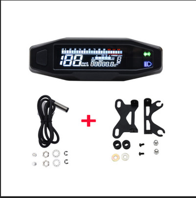 Nový mini univerzálny motocykel s rýchlomerom, digitálnym počítadlom kilometrov, elektrickým karburátorom, vodotesným prístrojom pre ruský KR200