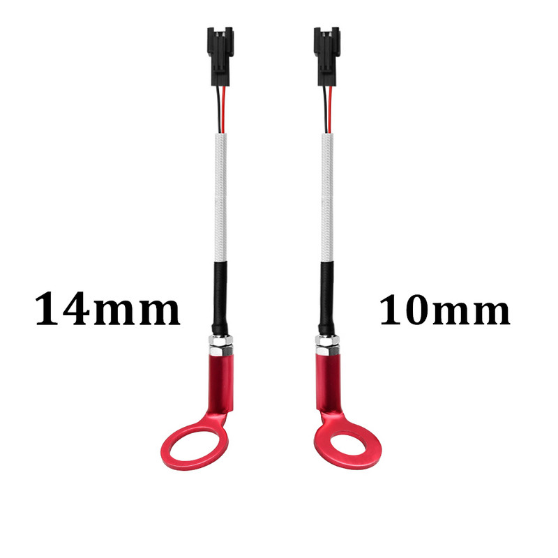 koso cilindro galvutės temperatūros matuoklis, skirtas nmax cb500x adapteriui paspirtukui ir lenktyniniam motociklui termometras 10/14 mm raudonos spalvos