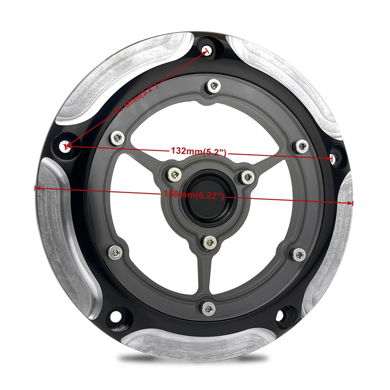 Contrast Cut Clarity Derby husă Pentru harley softail 2019-up Slim FLSL 107 fatboy FXBRS 114 Deluxe Lower rider Fatbob 2019-2022