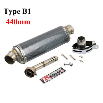 38-51MM universalus Yoshimura motociklo išmetimo duslintuvas DB Killer Moto Pipe motociklas 100cc-1000cc ATV GP motoroleris