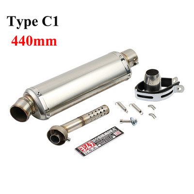 38-51MM universalus Yoshimura motociklo išmetimo duslintuvas DB Killer Moto Pipe motociklas 100cc-1000cc ATV GP motoroleris