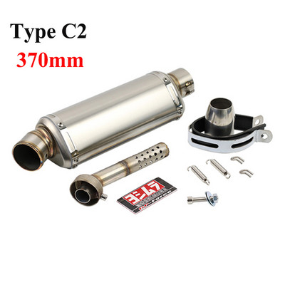 38-51MM universalus Yoshimura motociklo išmetimo duslintuvas DB Killer Moto Pipe motociklas 100cc-1000cc ATV GP motoroleris