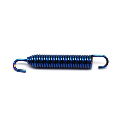 ZS Racing 2db 75mm-es motorkerékpár rozsdamentes acél kipufogócső hangtompító hangtompító rugók 75mm