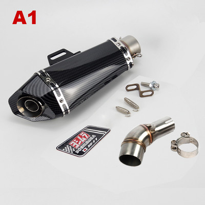 Slip-on jaoks Yamaha R3 R30 MT03 R25 väljalasketoru keskmine ühendustoru Yoshimura evakuatsioonisummuti adapter 51 mm ühendustoru koos DB Killeriga