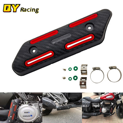 Топлинен протектор на ауспуха на мотоциклет за Honda CRF250 CRF450 CRF250X CRF450X Beta 350 390 430 480 RR 4 STROKE