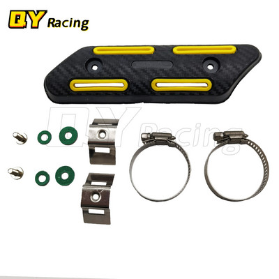 Ochranný štít proti teplu z výfuku motocykla pre Honda CRF250 CRF450 CRF250X CRF450X Beta 350 390 430 480 RR 4-TAKTNÝ