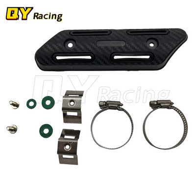 Ochranný štít proti teplu z výfuku motocykla pre Honda CRF250 CRF450 CRF250X CRF450X Beta 350 390 430 480 RR 4-TAKTNÝ