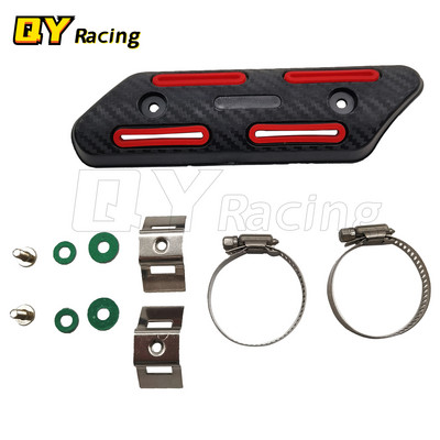 Ochranný štít proti teplu z výfuku motocykla pre Honda CRF250 CRF450 CRF250X CRF450X Beta 350 390 430 480 RR 4-TAKTNÝ