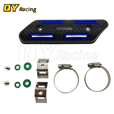 Ochranný štít proti teplu z výfuku motocykla pre Honda CRF250 CRF450 CRF250X CRF450X Beta 350 390 430 480 RR 4-TAKTNÝ