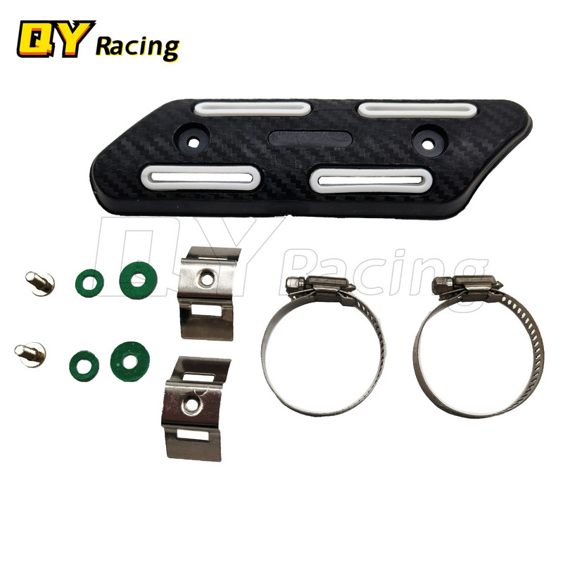 Ochranný štít proti teplu z výfuku motocykla pre Honda CRF250 CRF450 CRF250X CRF450X Beta 350 390 430 480 RR 4-TAKTNÝ