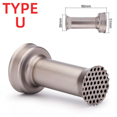 db killer Motociklo išmetimo duslintuvas Nerūdijantis plienas Reguliuojamas db killer duslintuvas Triukšmo pašalinimas 51mm 60mm Slip-on