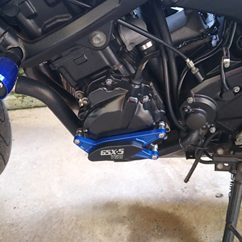 Ochranný kryt motora GSXS-750, nárazníkové podložky, sada posuvníkov rámu pre Suzuki GSR 400 600 750 GSX-S1000 GSX-S1000F 2006-2020