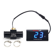 Mini contor de temperatură a apei KOSO pentru motociclete pentru XMAX250 300 NMAX CB 400 CB500X Adaptor pentru temperatura apei pentru scuter și curse