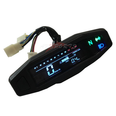 Nový motocyklový LCD rýchlomer, digitálny odometer, elektrické vstrekovanie a karburátor pre ruský KR200