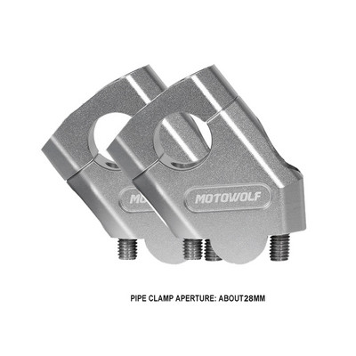 2022 NOVÝ Motocykel 22mm 28mm Zvýšenie riadidiel Svorka na upevnenie riadidiel pre Kawasaki Suzuki Honda Ducati Aprilia