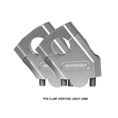 2022 NOVÝ Motocykel 22mm 28mm Zvýšenie riadidiel Svorka na upevnenie riadidiel pre Kawasaki Suzuki Honda Ducati Aprilia