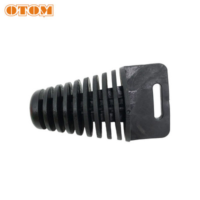 OTOM Motocyklový tlmič výfuku, veľká veľkosť, tlmič výfuku, chránič motora, gumené zátky pre univerzálny ATV UTV Motocross