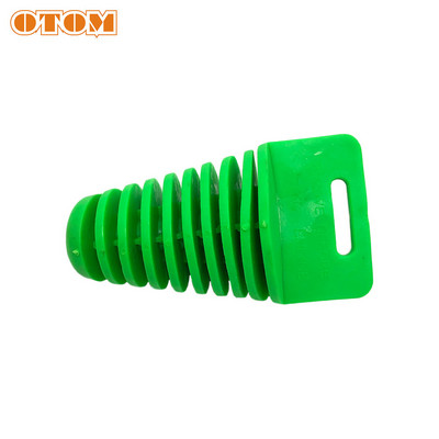 OTOM Motocyklový tlmič výfuku, veľká veľkosť, tlmič výfuku, chránič motora, gumené zátky pre univerzálny ATV UTV Motocross