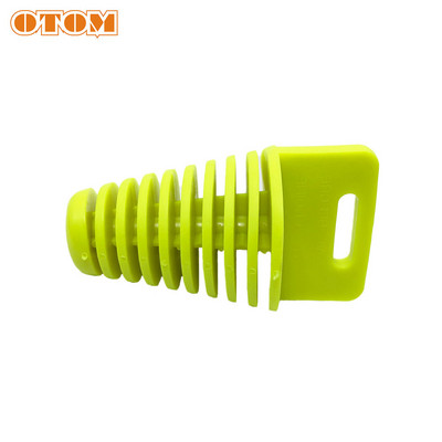 OTOM Motocyklový tlmič výfuku, veľká veľkosť, tlmič výfuku, chránič motora, gumené zátky pre univerzálny ATV UTV Motocross